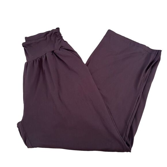 UEU Women's Cozy Comfy Lounge Pants with Pockets ~ side shirring ~ size Large - Picture 5 of 12